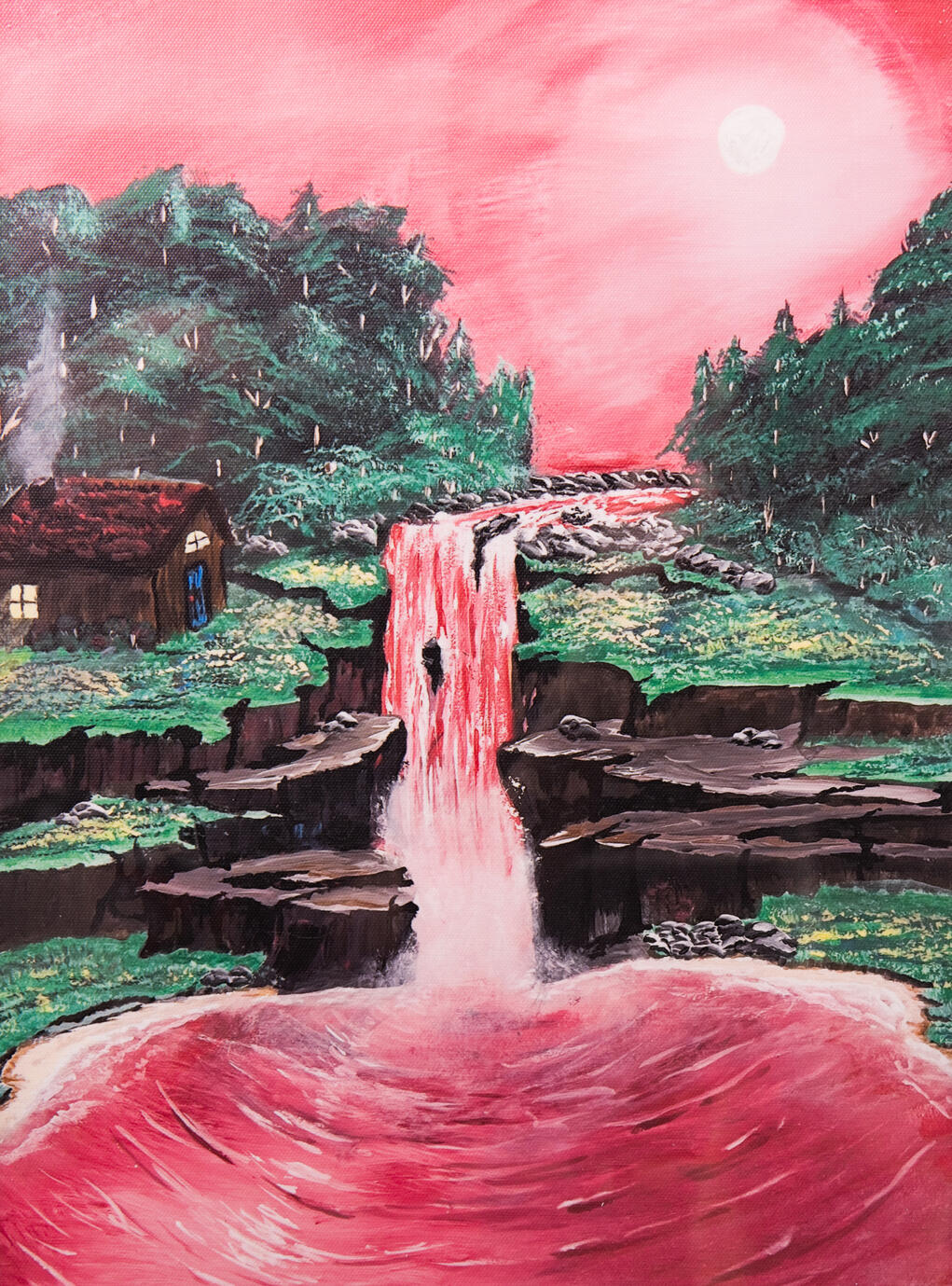Red Waterfall